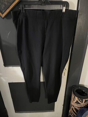 torrid Black Ponte Skinny Pants - Stretch High Waist.  Live:43